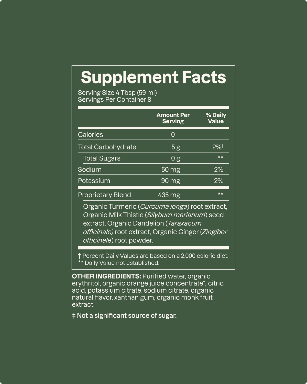 Dose for Your Liver Cleanse Detox & Repair, 16oz Bottle, 3 Pack | Organic Milk Thistle Liver Supplement with Turmeric, Dandelion, Ginger, Orange, Supports Healthy Liver Function
